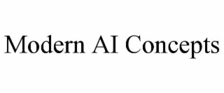 modern ai concepts