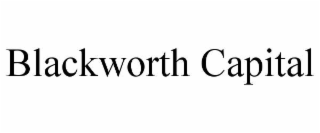 blackworth capital