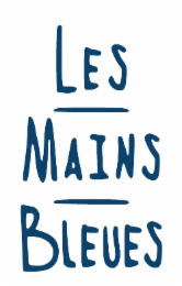 les mains bleues