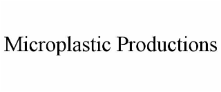 microplastic productions