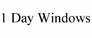 1 day windows