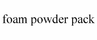 foam powder pack