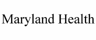 maryland health