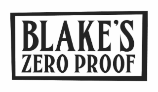 blake's zero proof