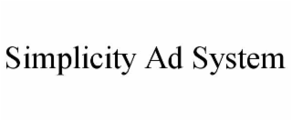 simplicity ad system