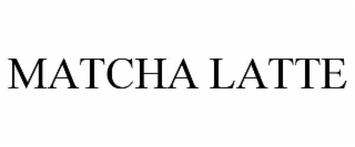 matcha latte