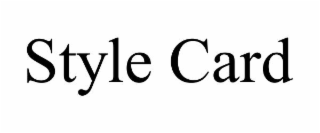 style card