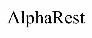 alpharest