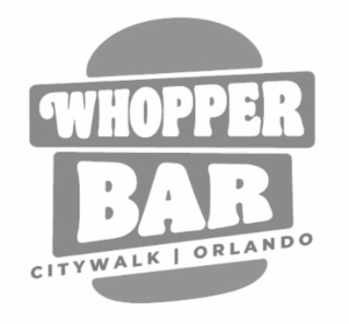 whopper bar citywalk orlando