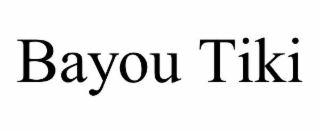 bayou tiki