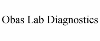 obas lab diagnostics