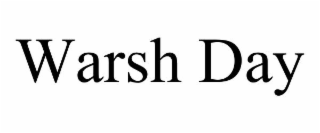 warsh day
