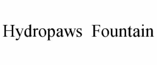 hydropaws  fountain