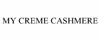 my creme cashmere