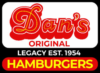 dan's original legacy est. 1954 hamburgers
