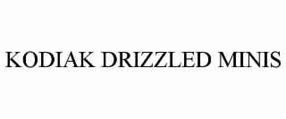 kodiak drizzled minis