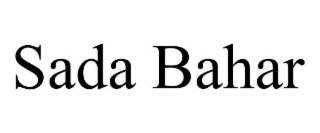 sada bahar