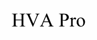 hva pro