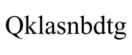 qklasnbdtg