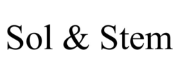 sol & stem