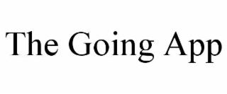 the going app