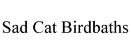 sad cat birdbaths