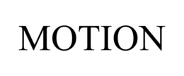 motion