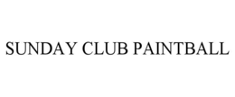 sunday club paintball