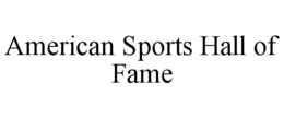american sports hall of fame