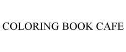 coloring book cafe