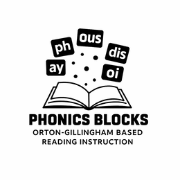 ph dis oi phonics blocks ay orton-gillingham based reading instruction ous