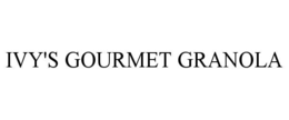 ivy's gourmet granola