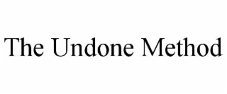 the undone method