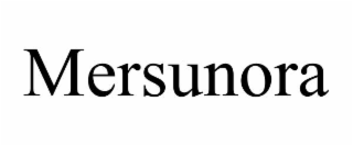 mersunora