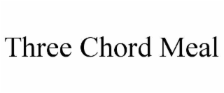 three chord meal