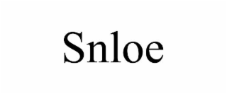 snloe