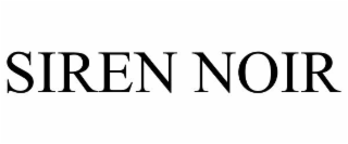 siren noir