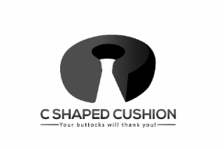 cshaped cushion your buttocks will thank you!