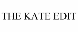 the kate edit