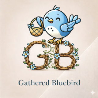 gathered bluebird