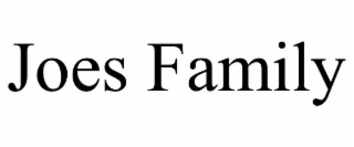 joes family