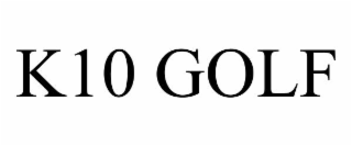 k10 golf