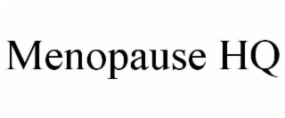 menopause hq
