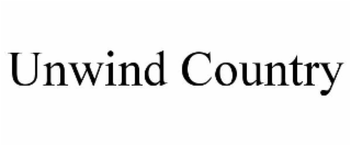 unwind country