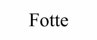 fotte