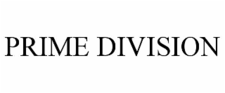 prime division