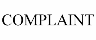 complaint