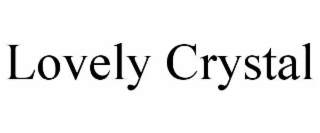 lovely crystal