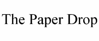 the paper drop