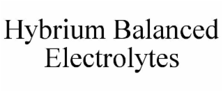 hybrium balanced electrolytes